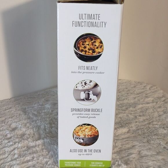 New Food Network Pressure Cooker 7" Springform Pan - Picture 2 of 5